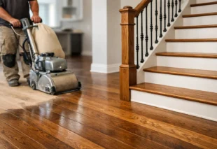 Hardwood Floor and Staircase Refinishing