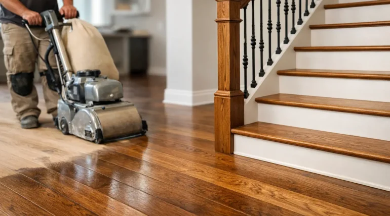Hardwood Floor and Staircase Refinishing